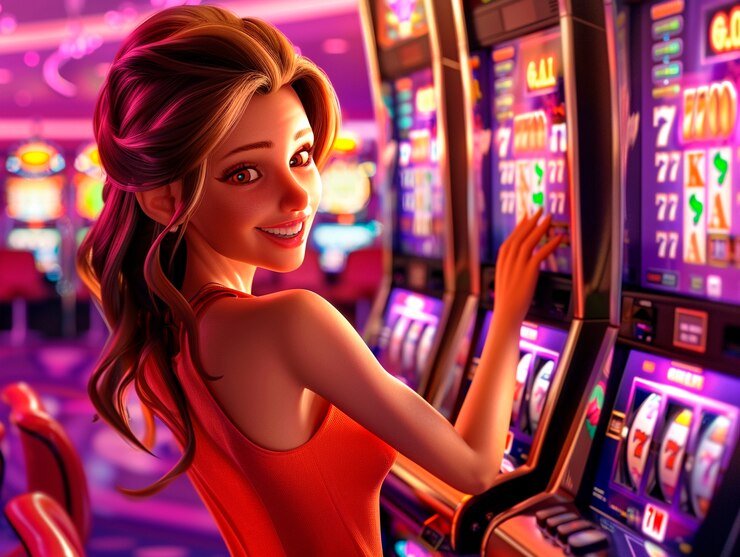 Antarmuka permainan Push Gaming dengan fitur chat dealer langsung